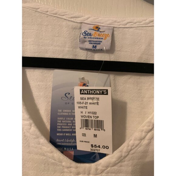 Vtg Women's Sea Breeze - Size Med - Picture 2 of 2